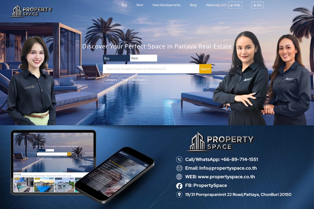 PropertySpace Pattaya Real Estate New House And Villas For Sale