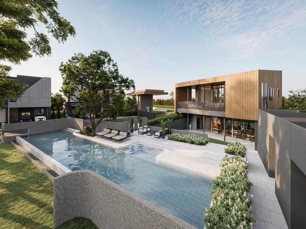 Pyche Pattaya Motorway modern two-storey housing project in East Pattaya — PropertySpace Pattaya