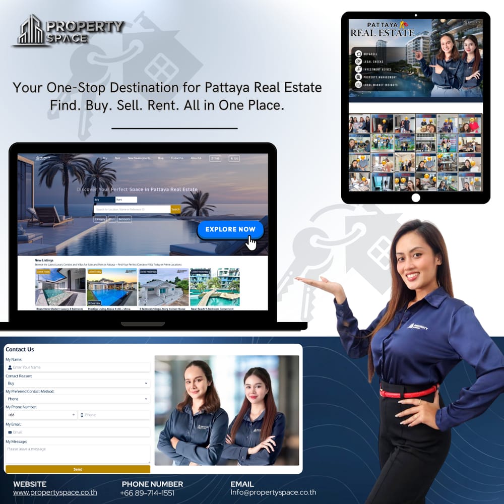 Local Property Team Assisting Buyers in Pattaya Local Pattaya property team assisting buyers with inspection guidance and ownership transfer planning