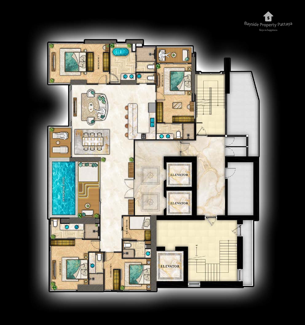 The Riviera Palm Beach Wongamat 45