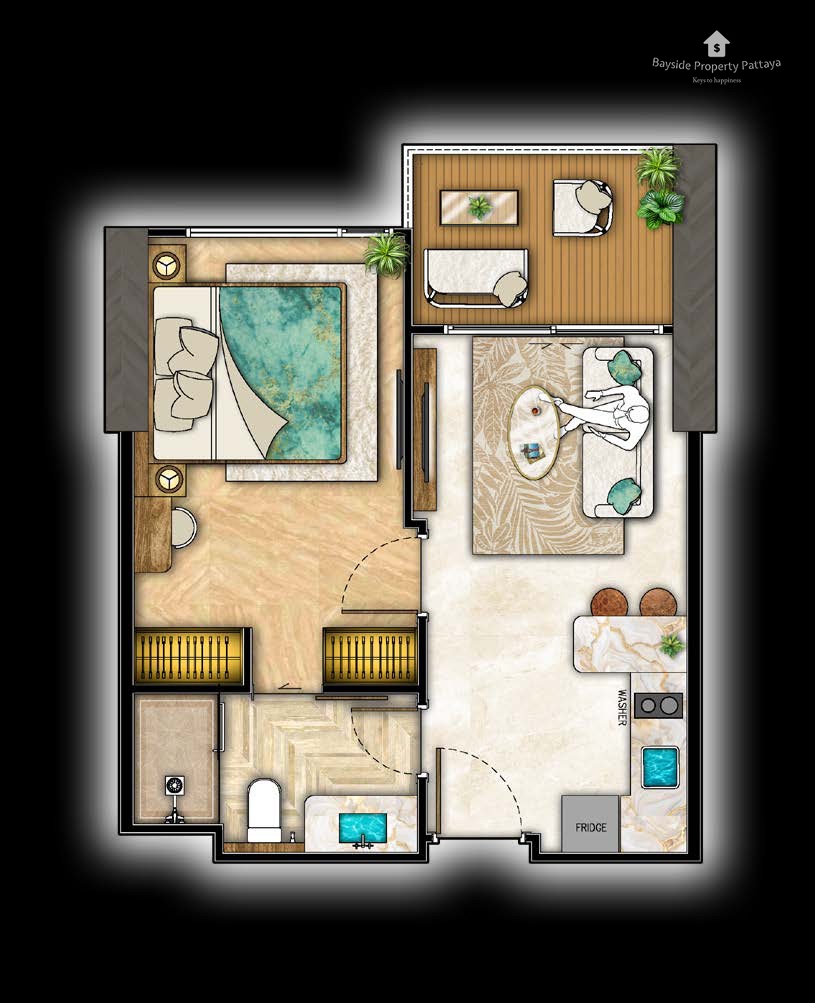 The Riviera Palm Beach Wongamat 54