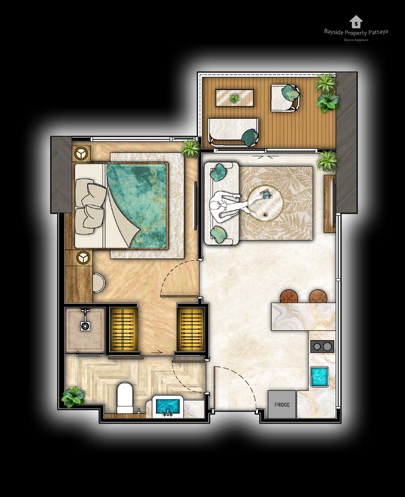 The Riviera Palm Beach Wongamat 55