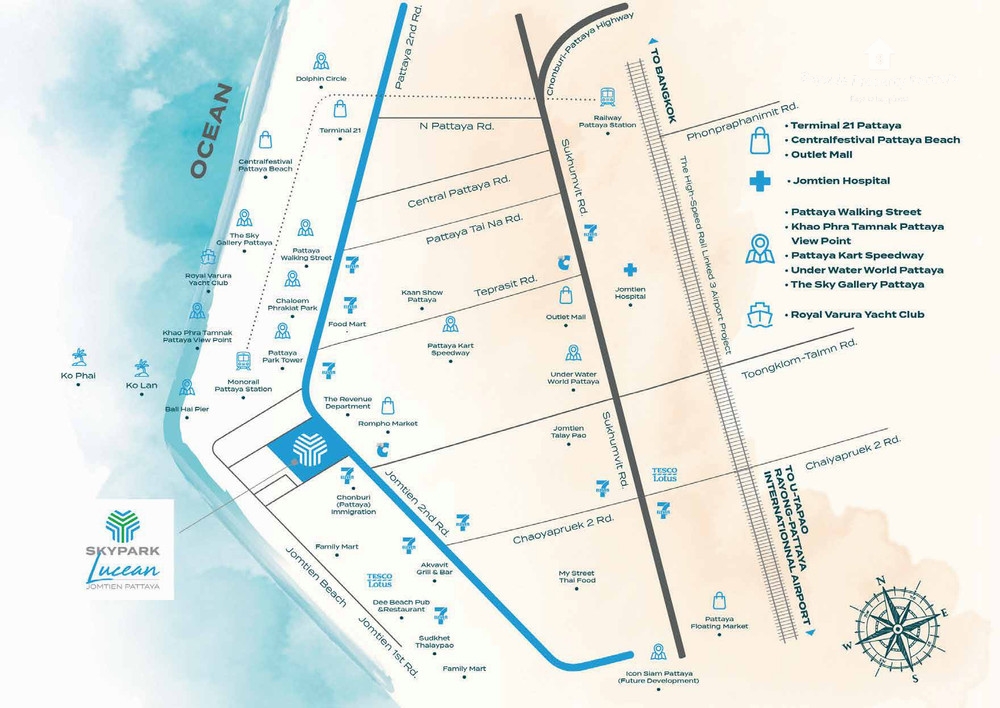 SKYPARK LUCEAN JOMTIEN PATTAYA 12