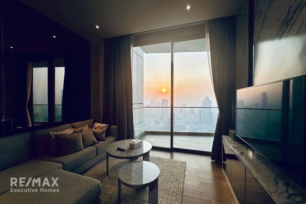 2BR Condo for Rent at Magnolias Waterfront Residences - River View, 6 Mins Walk to BTS Charoen Nakhon 3