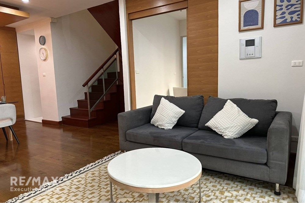 Duplex Condo for Rent 75K | 150sqm, 21BR | 250m to BTS Asoke | Close to NIST 4