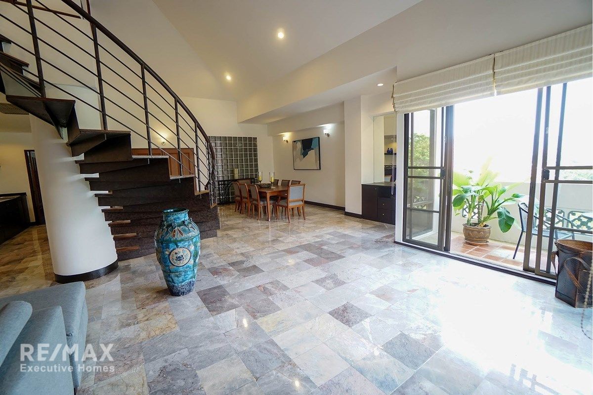 Spacious 420sqm Duplex Penthouse for Rent | 4BRStudy | 200m from BTS Phrom Phong 4