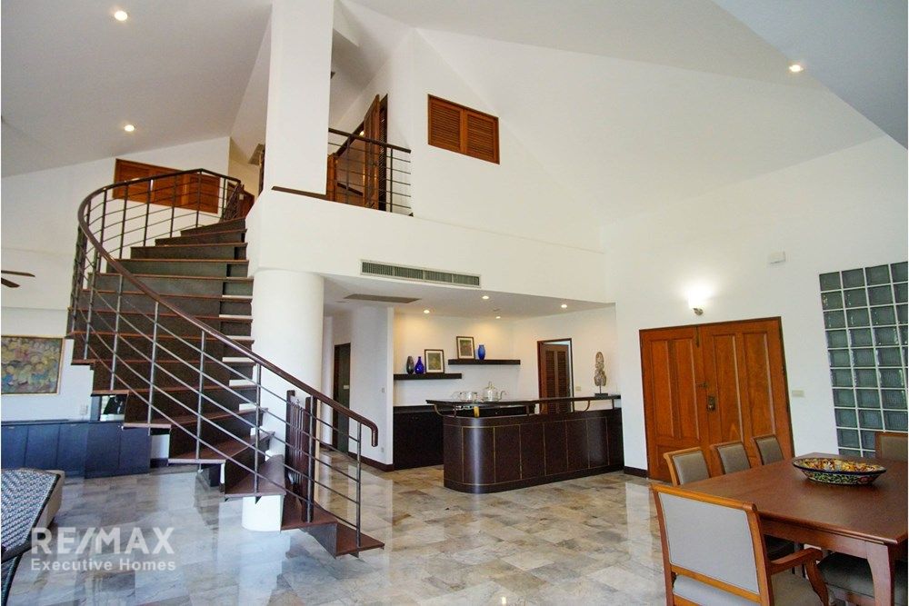 Luxury 4BR Duplex Condo with Study for Rent 130K | 420sqm | BTS Phrom Phong 21