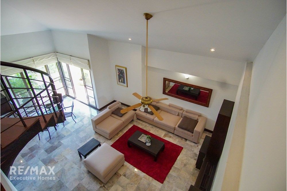 Luxury 4BR Duplex Condo with Study for Rent 130K | 420sqm | BTS Phrom Phong 23