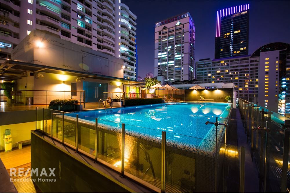 Spacious 2BR Condo for Rent in Sukhumvit 19 - 128sqm, 450m to BTS Asoke, 78K 15