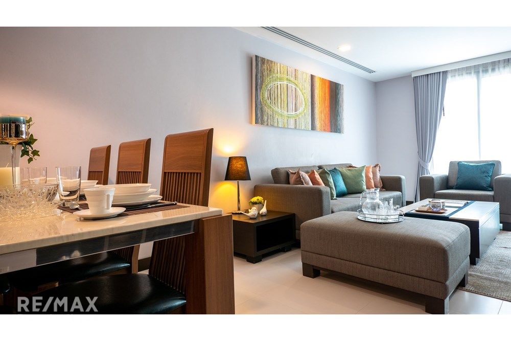 Spacious 2BR Condo for Rent in Sukhumvit 19 - 128sqm, 450m to BTS Asoke, 78K 3
