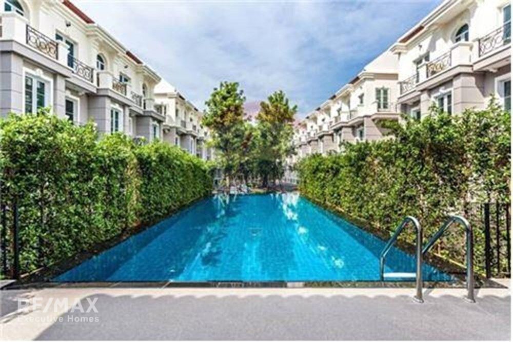 Spacious 3BR  Office Townhome for Rent in Asoke - 200sqm, 80K, Co. Registration Allowed 2