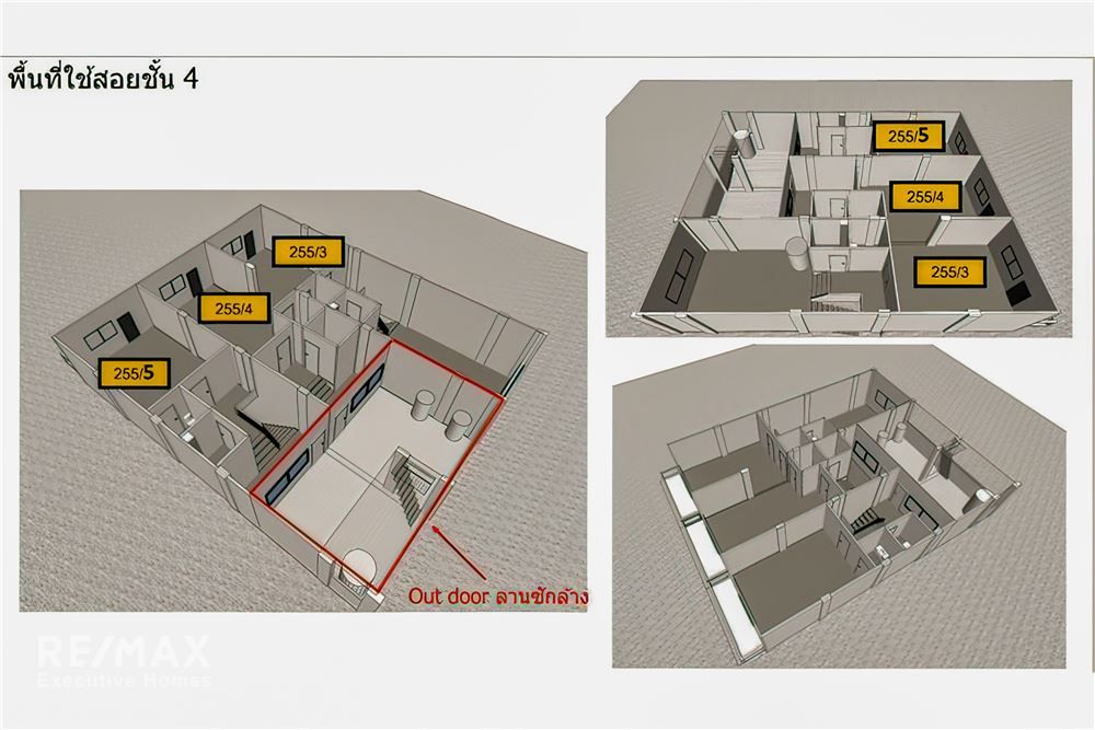 4-Story Townhouses Great Location! Just 10 minutes to Sukhumvit 3