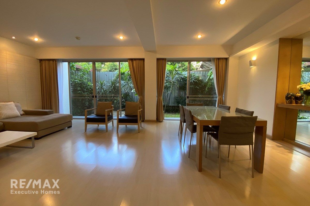 2BR Ground Floor Condo with Private Garden for Rent - 150sqm, Cat Friendly, 63K 2