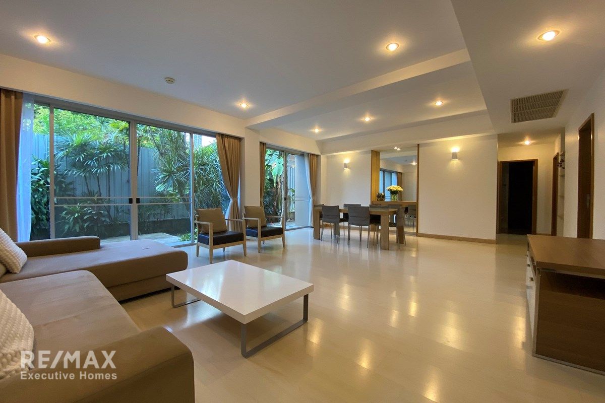 2BR Ground Floor Condo with Private Garden for Rent - 150sqm, Cat Friendly, 63K 3