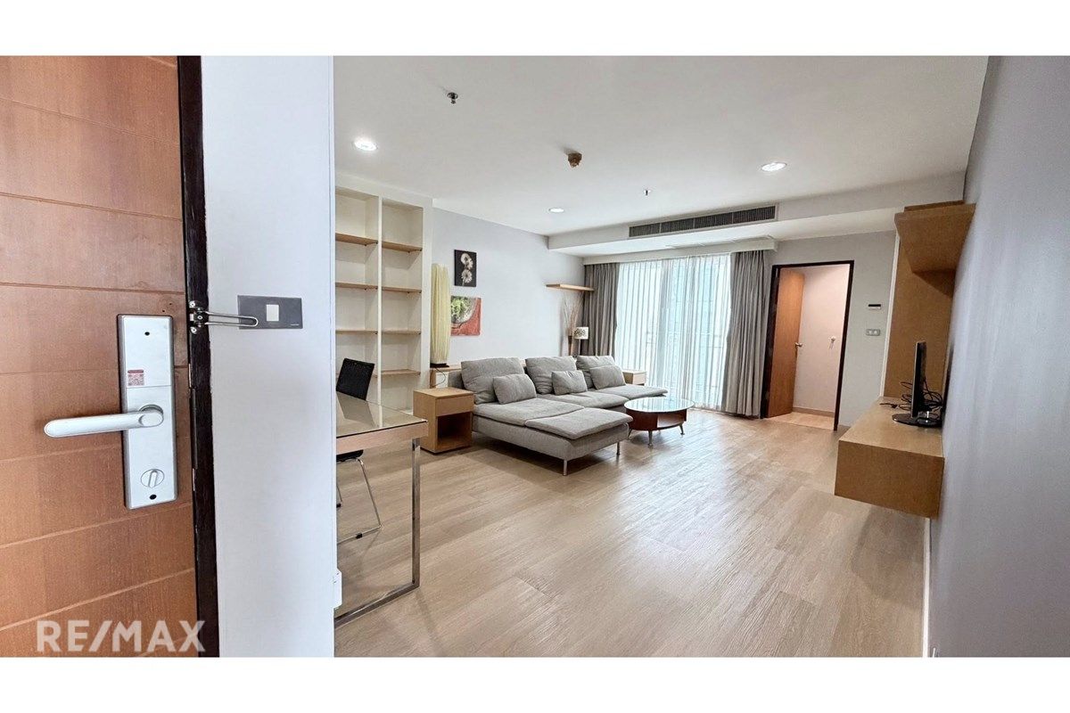 Modern 2BR Condo at 59 Heritage, 21st Floor - 104sqm, 9 Min Walk to BTS Thonglor 3