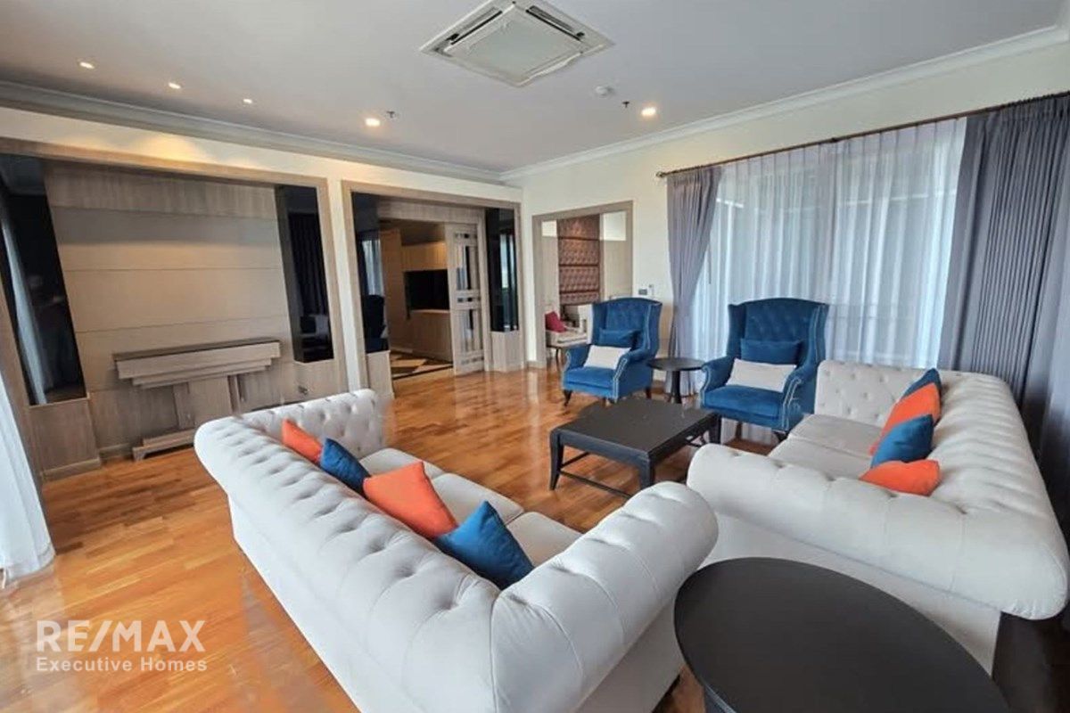300K Rent | Spacious 600sqm Full-Floor Penthouse Condo Near Park | Pet-Friendly 12