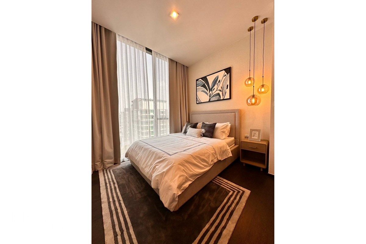 Rent 90K | Laviq Sukhumvit 57 | 23rd Fl. 76sqm 2BR Near BTS 7