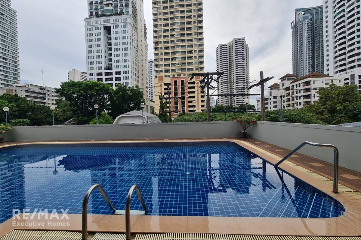 Rent 85K | Ultra-Private 270sqm 1-Unit/Floor  Sukhumvit 13 | 19