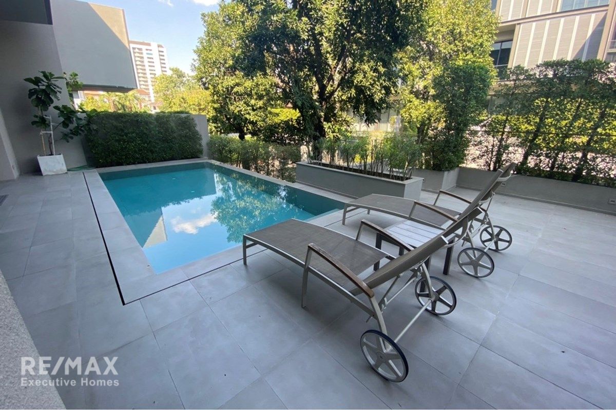Modern Detached Estate for Rent in Ekkamai - 550sqm with Private Pool, Pets Allowed 3