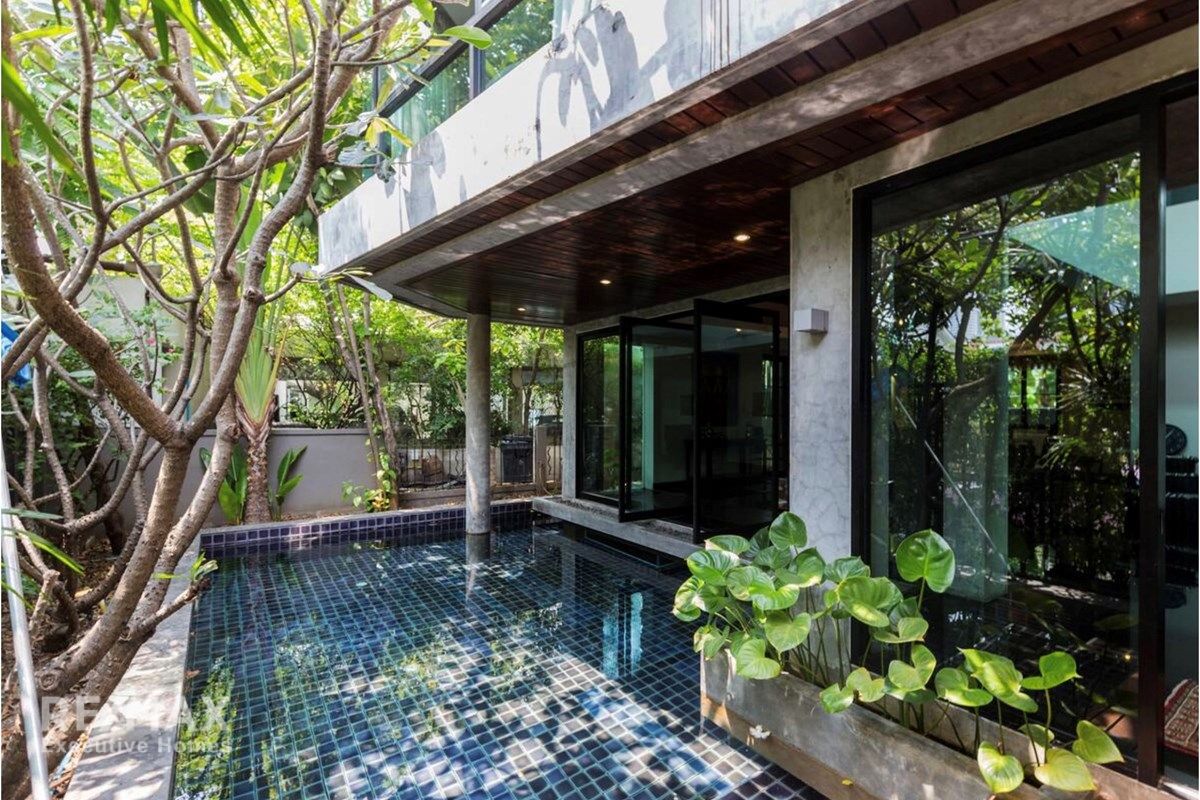 Luxury 500sqm Private Pool Villa for Rent near Thonglor BTS, Sukhumvit 53 - 230K 2