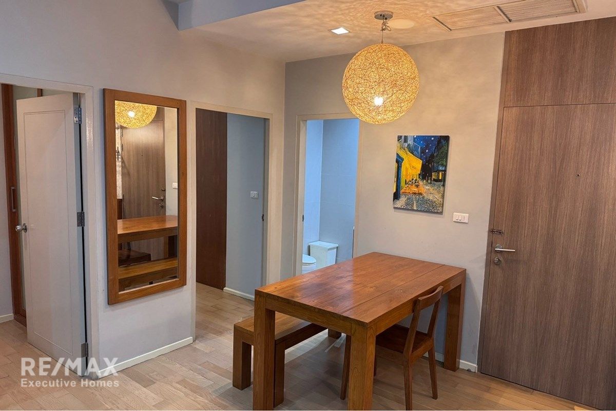 High-Floor 2BR Condo for Rent at Noble Reveal Ekkamai - 5 Min Walk to BTS 3
