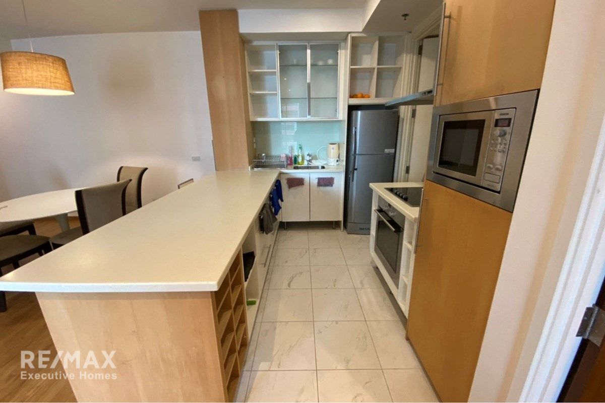 Eigentumswohnung mit 2 Schlafzimmern zur Miete im The Legend Saladaeng - 111 m², 8. Etage, 9 Gehminuten zur MRT Si Lom. 3