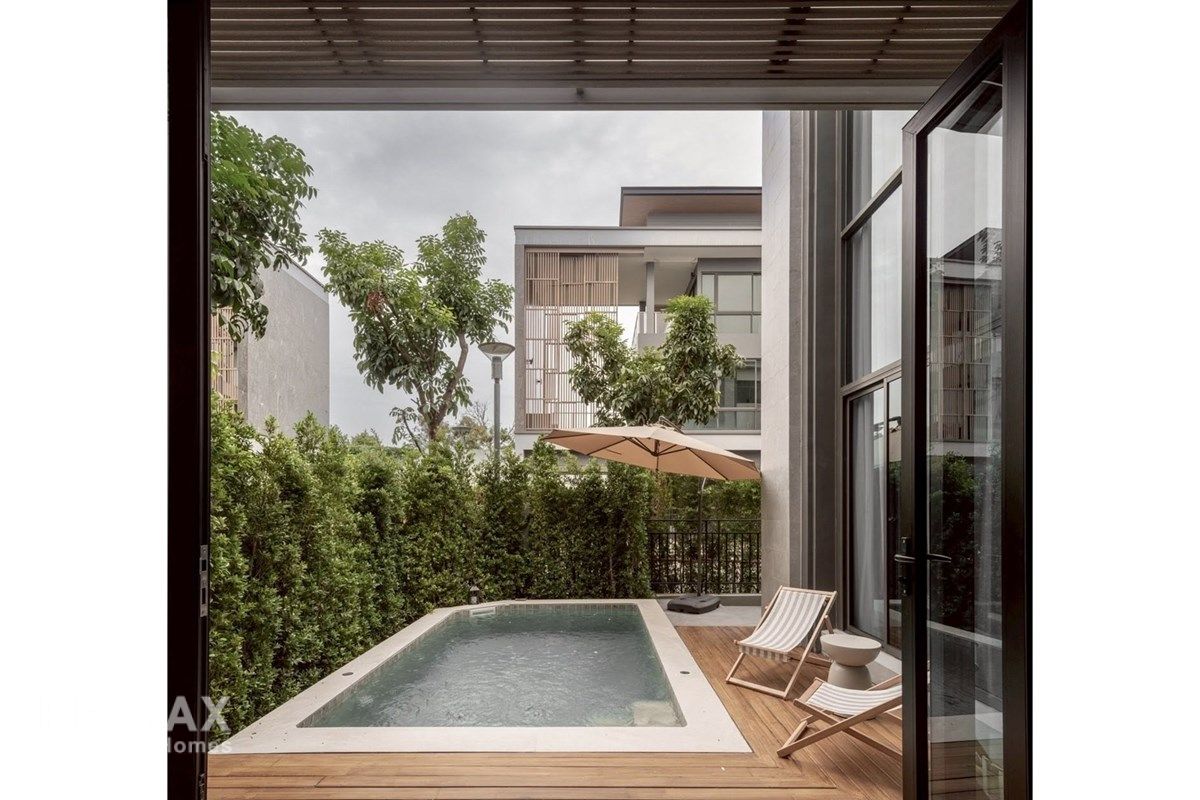 Luxury 59M Corner Pool Villa in The Gentry Sukhumvit 101 - 580sqm Townhouse 1