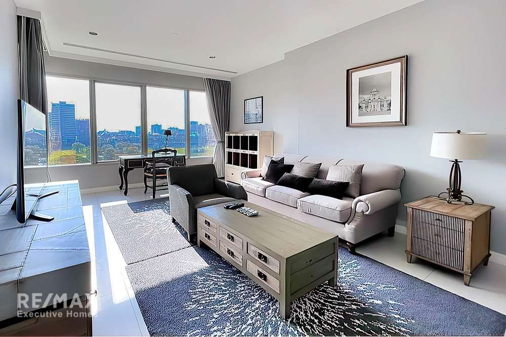 Rare 2BR Condo for Rent at 185 Rajdamri - 108sqm, 7 Min Walk to BTS Ratchadamri & Lumpini Park 1