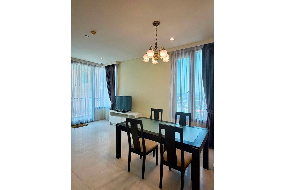 Haustierfreundliche 2-Zimmer-Wohnung zu vermieten im Aguston Sukhumvit 22 | 55K | 95qm | 22. Stock | 16 Gehminuten zur MRT Queen Sirikit. 4