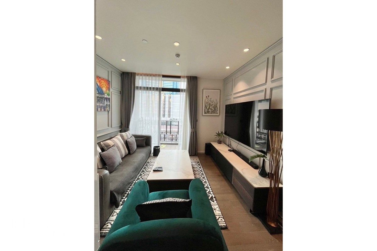 2BR 2BA Pet-Friendly Condo for Rent at MUNIQ 23 | 5 Min Walk to BTS Asok & 4 Min to MRT Sukhumvit 3