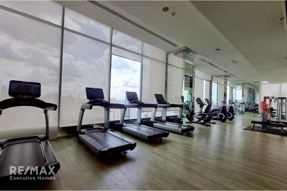 75K Rent | 75.5sqm 2BR Condo on 21st Floor with West View | THE ESSE Asoke, Wattana 11