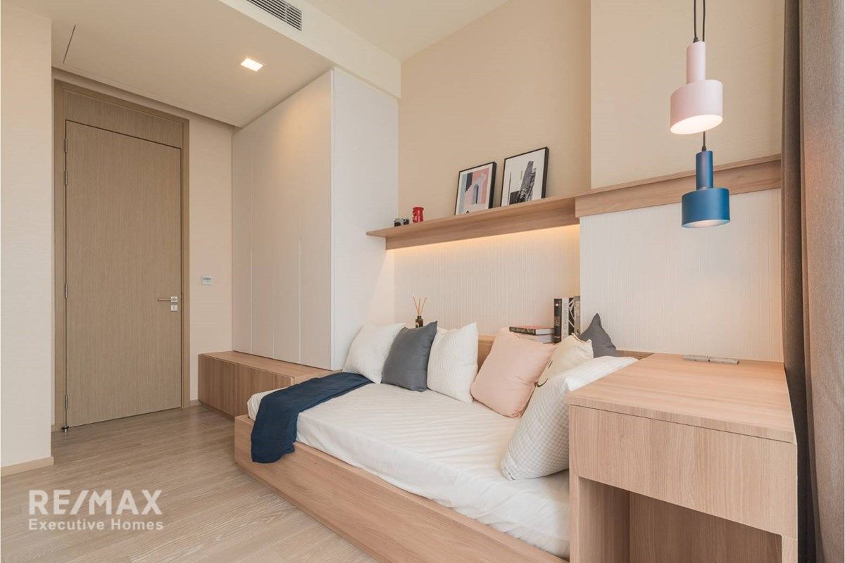 75K Rent | 75.5sqm 2BR Condo on 21st Floor with West View | THE ESSE Asoke, Wattana 8