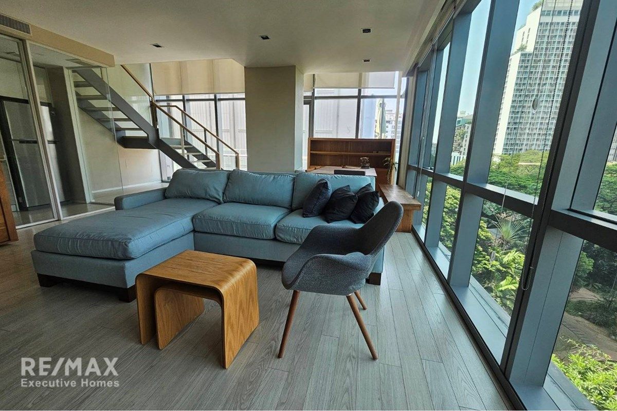 Luxurious 2BR 3BA Duplex for Rent at 75K | 125sqm Near BTS Asoke | Sukhumvit 21 3