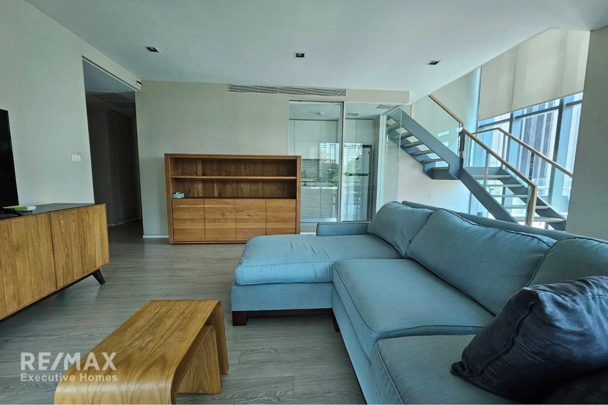Luxurious 2BR 3BA Duplex for Rent at 75K | 125sqm Near BTS Asoke | Sukhumvit 21 4