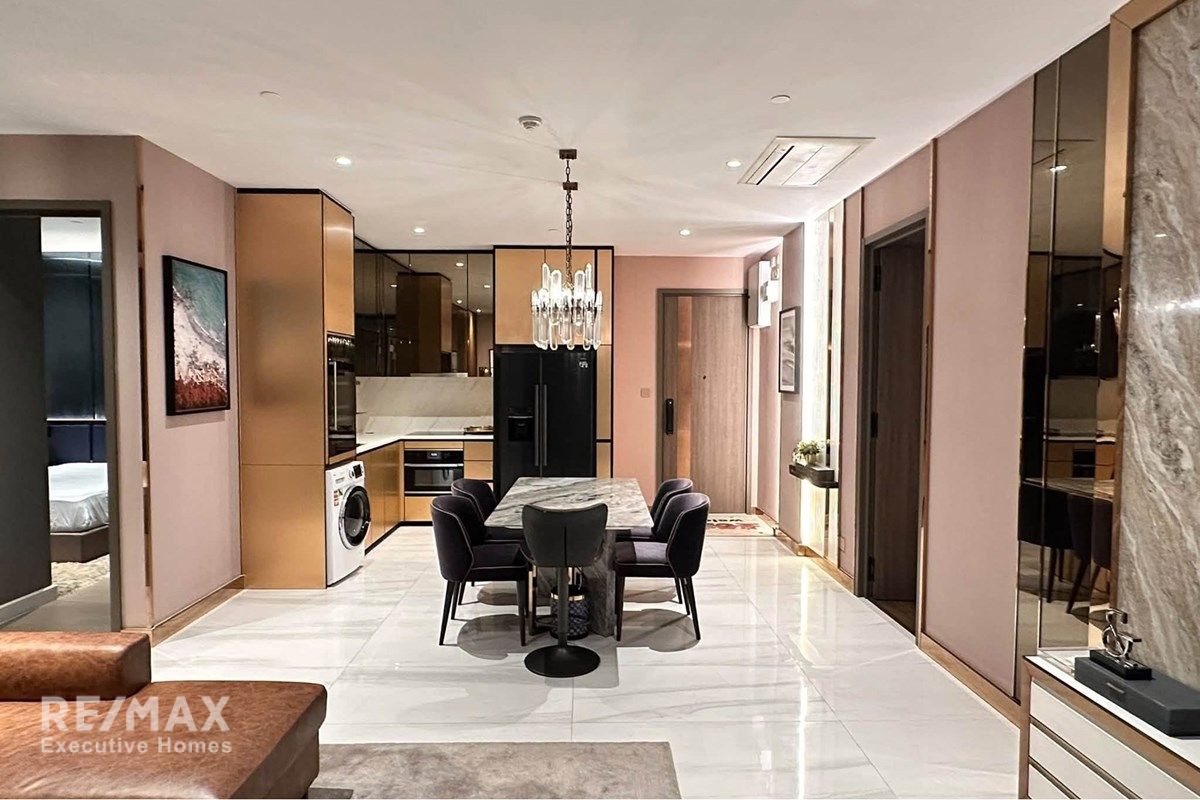 Spacious 3BR Condo for Rent in Prime Location | 120K | 100sqm | German Kitchen & Wine Cabinet 3