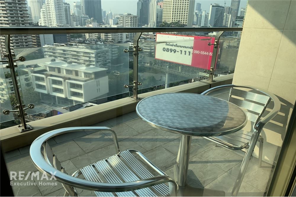 2BR 2BA Condo for Rent at BTS Asok - 109sqm with Big Balcony & City View 7