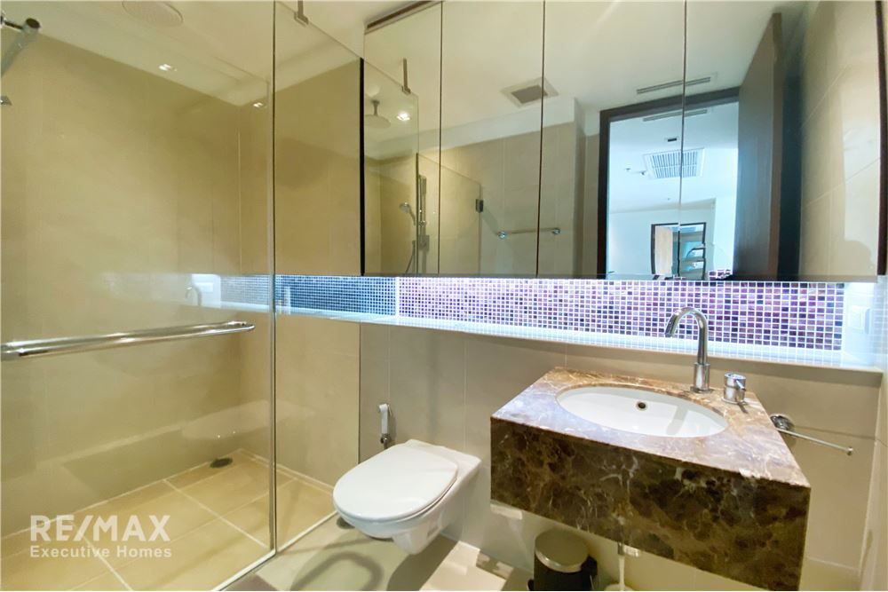 Geräumige 2-Schlafzimmer-Wohnung zur Miete | 110m² | 2 Bäder mit Badewannen | 5 Gehminuten zur BTS Asok | Gegenüber Benjakitti Park 17