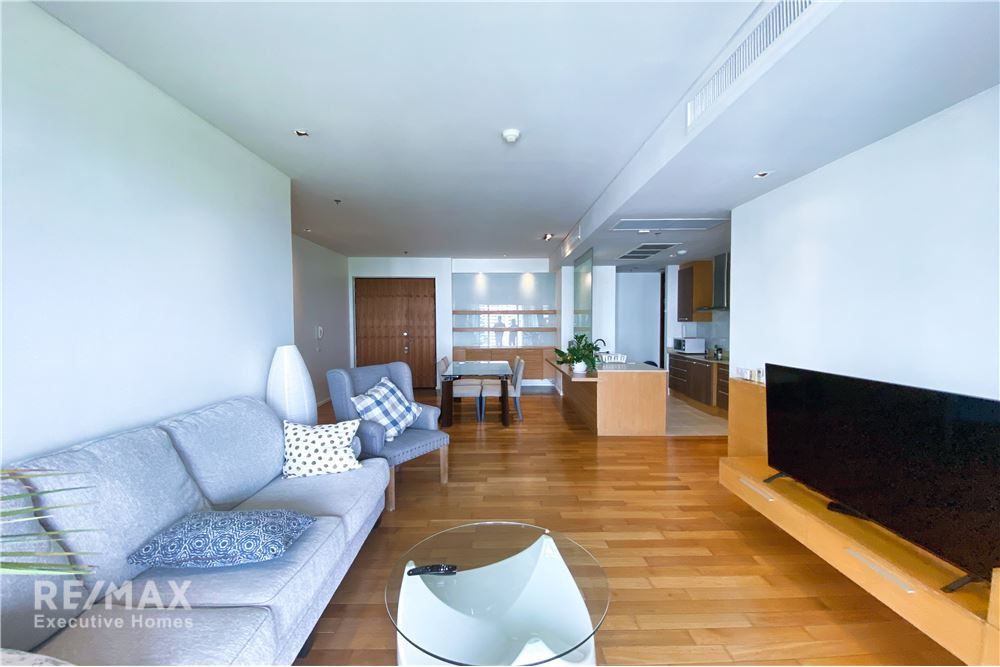 Geräumige 2-Schlafzimmer-Wohnung zur Miete | 110m² | 2 Bäder mit Badewannen | 5 Gehminuten zur BTS Asok | Gegenüber Benjakitti Park 4
