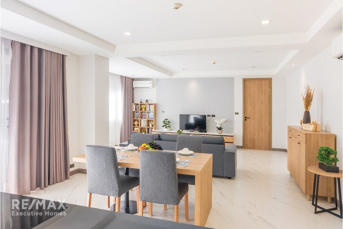 【新規リノベーション済み】「Mid-Sukhumvit」2LDK 賃貸マンション 110m² 3階 3