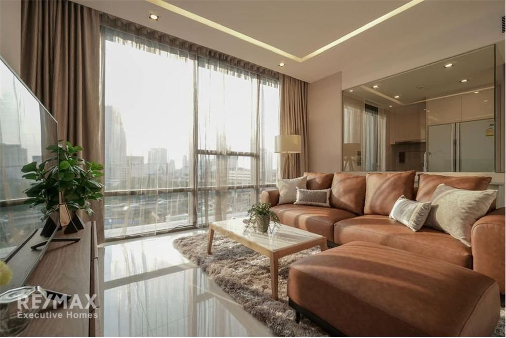Moderne 2-Zimmer-Wohnung zur Miete im The Bangkok Sathorn – nur 2 Gehminuten zur BTS Surasak. 2