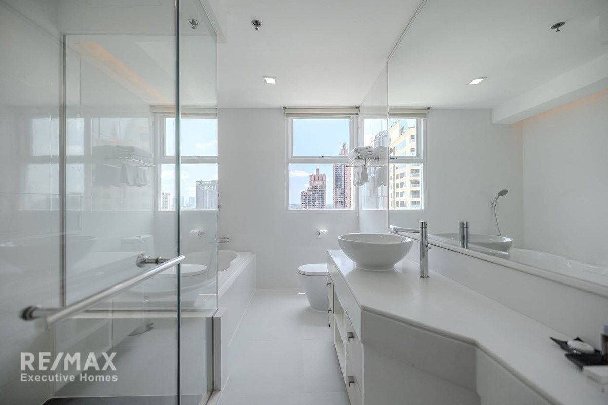 3 Schlafzimmer, 4 Bäder Service-Apartment mit Reinigungsservice zu vermieten in Sukhumvit 20 - Haustierfreundlich, 182 qm. 11