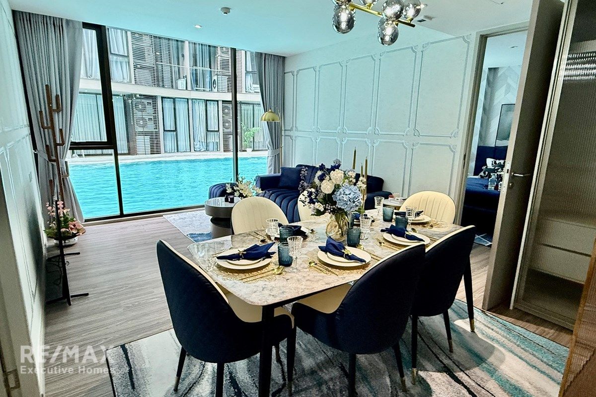 Spacious 3BR Condo for Rent at Fynn Asoke Sukhumvit 10 - 110sqm with Pool Access 3
