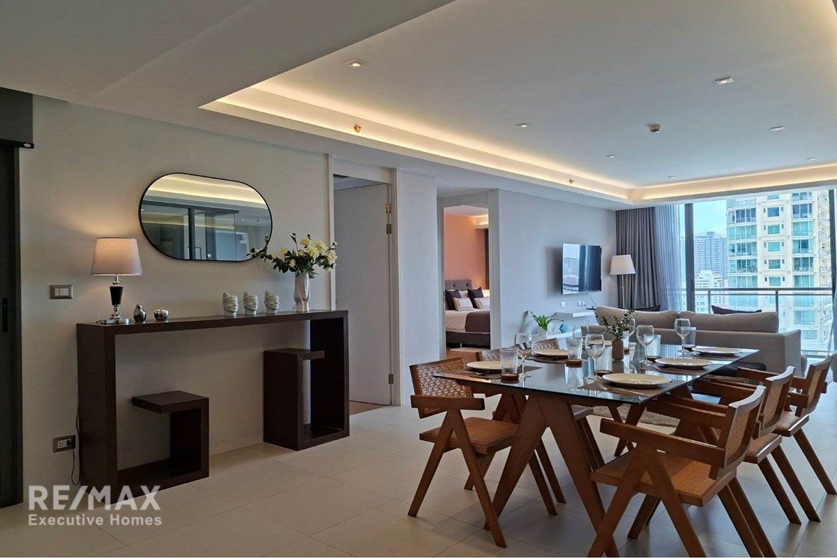 Spacious 3BR Condo for Rent at Circle 31 Sukhumvit - 21st Floor, 143sqm, 13 mins Walk to MRT 2