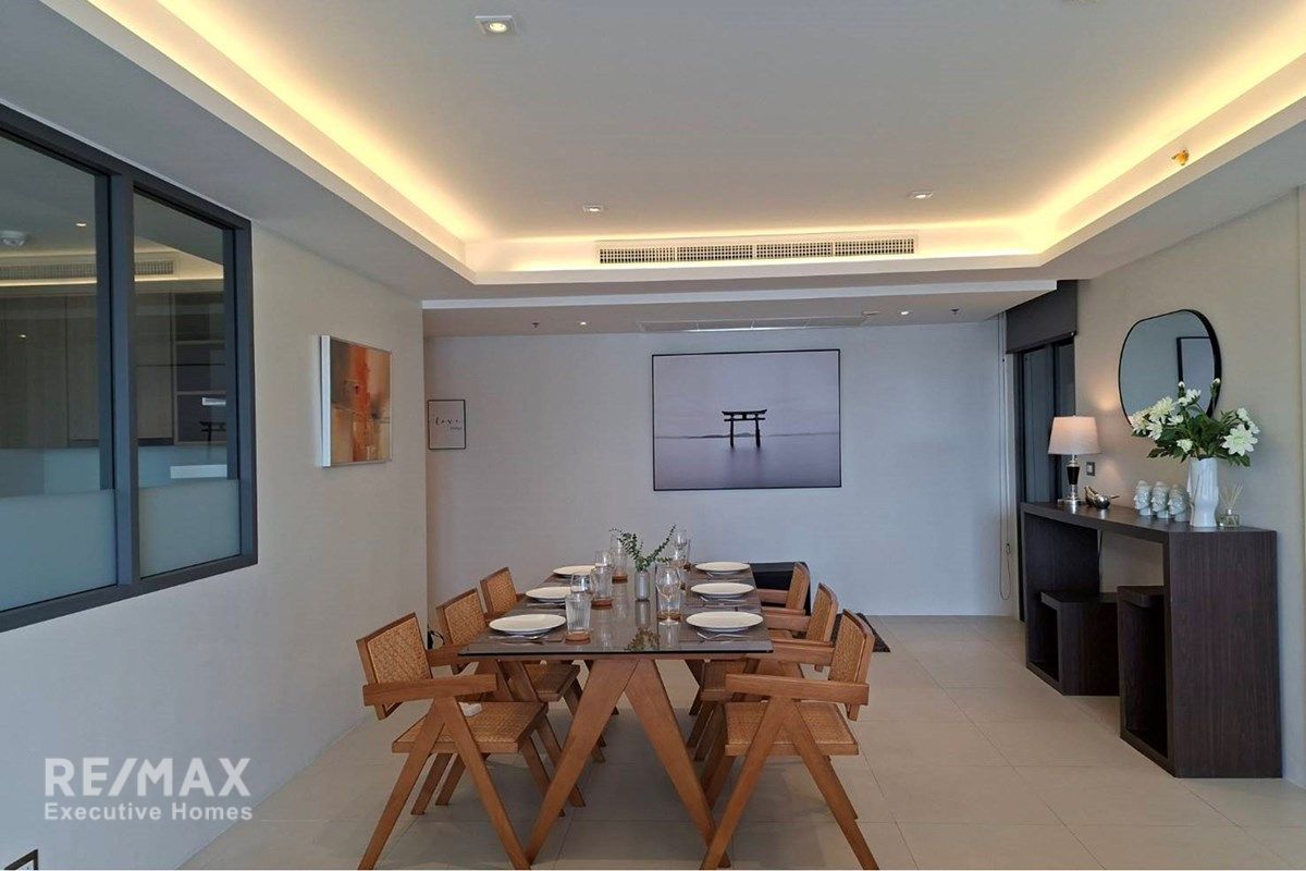Spacious 3BR Condo for Rent at Circle 31 Sukhumvit - 21st Floor, 143sqm, 13 mins Walk to MRT 3