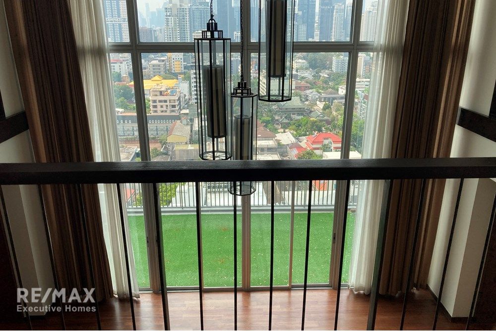 Rent 300K | Palatial 550sqm Duplex Sky Villa | Thonglor BTS | 4+1 BR 28
