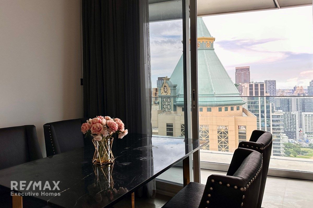 Luxury Condo with City Views - 5 Min Walk to BTS Ratchadamri 3