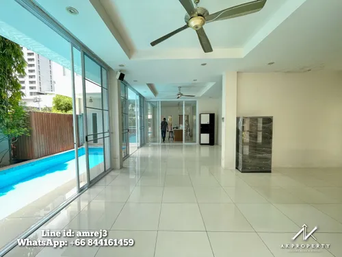unfurnished-4-bedrooms-single-detached-house-with-private-pool-for-rent-in-thonglor-ak689