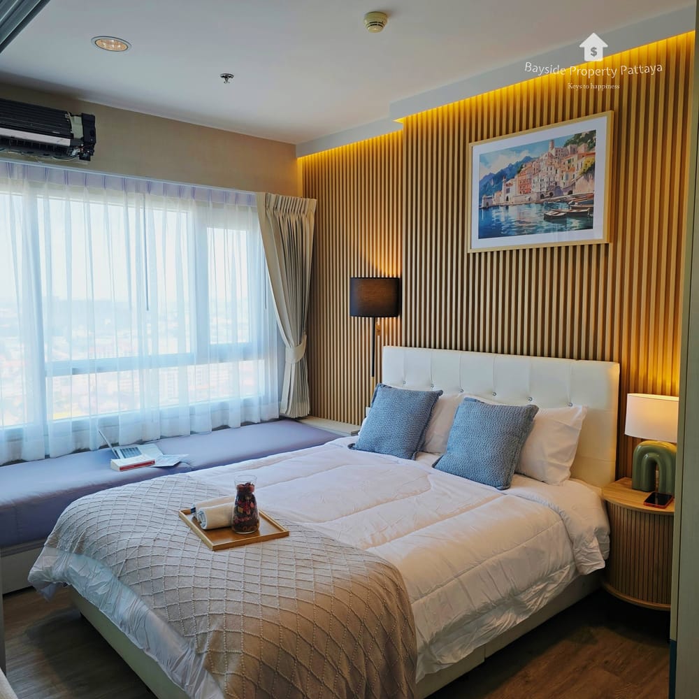 Modern 1-Bedroom Condo for Sale in Centric Sea, Pattaya City with Stunning City View and 24/7 Security 3