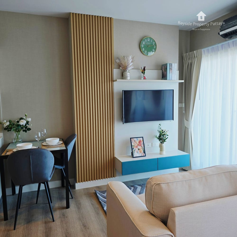 Modern 1-Bedroom Condo for Sale in Centric Sea, Pattaya City with Stunning City View and 24/7 Security 11