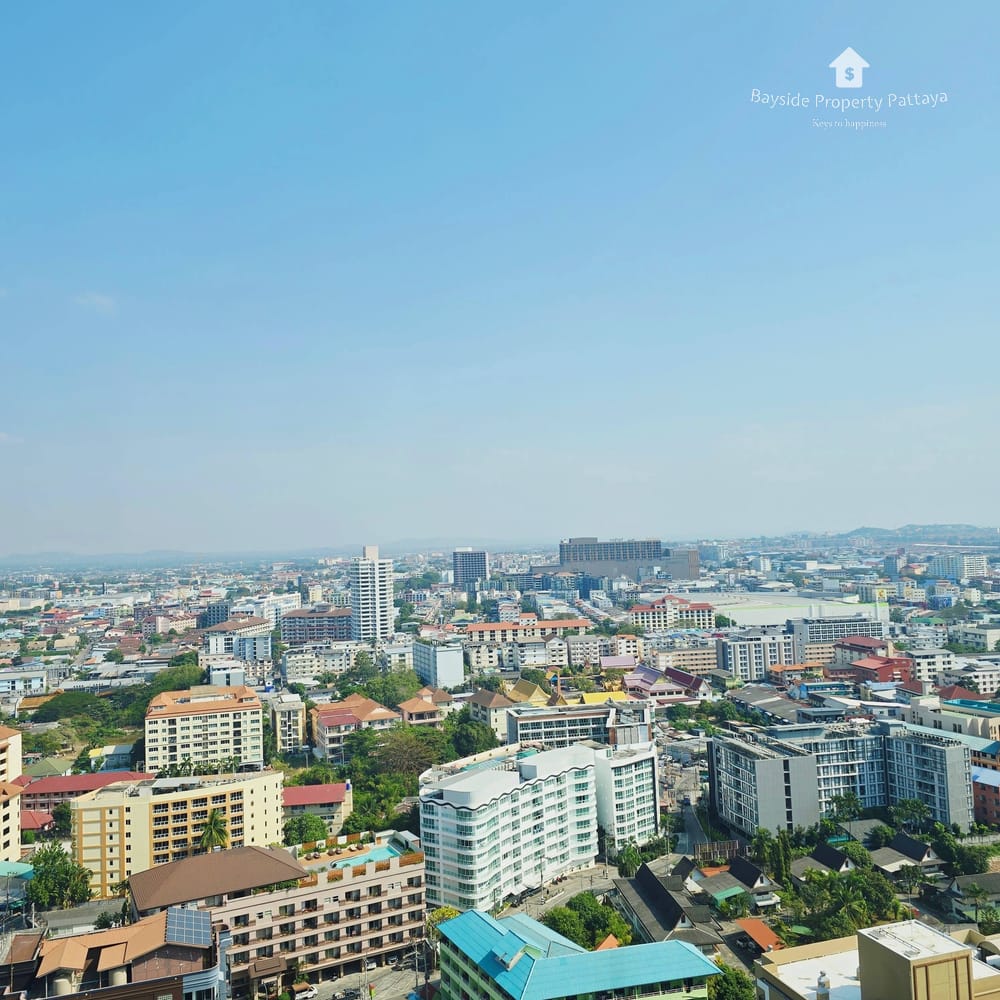 Modern 1-Bedroom Condo for Sale in Centric Sea, Pattaya City with Stunning City View and 24/7 Security 15